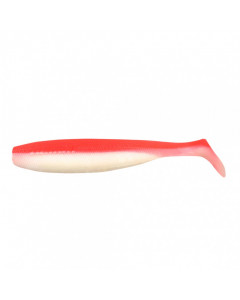 Виброхвост Yaman PRO Sharky Shad, р.4,5 inch, цвет #27 - Red White  (уп 5 шт.) YP-SS45-27