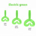 Твистер Helios Credo Double Tail 2,95"/7,5 см, цвет Electric green 7 шт HS-12-007