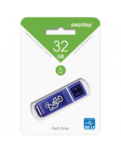 Флешка 32 GB Smartbuy Glossy USB 3.0 (SB32GBGS-DB)