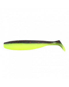 Виброхвост Yaman PRO Sharky Shad, р.3,75 inch, цв. 32 - Black Red Flake/Chart. 5 шт  YP-SS375-32