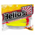 Виброхвост Helios Jumbo 4,95"/12.5 см, цвет Acid lemon & Red 5 шт HS-7-029