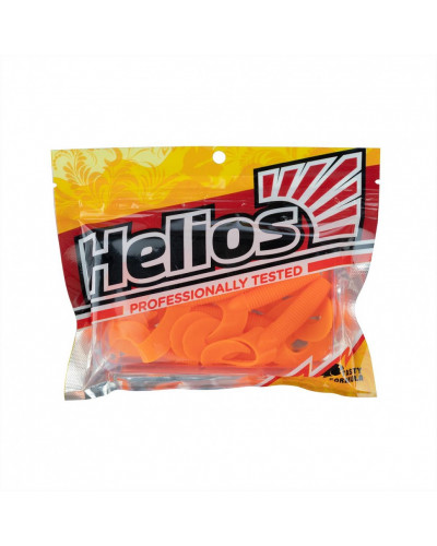 Твистер Helios Credo Double Tail 2,95"/7,5 см, цвет Orange 7 шт HS-12-024