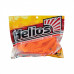 Твистер Helios Credo Double Tail 2,95"/7,5 см, цвет Orange 7 шт HS-12-024