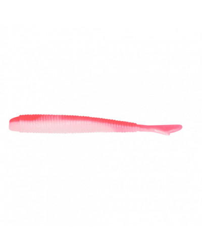 Слаг Yaman PRO Stick Fry, р.1,8 inch, цвет #27 - Red White (уп. 10 шт.) YP-SF18-27