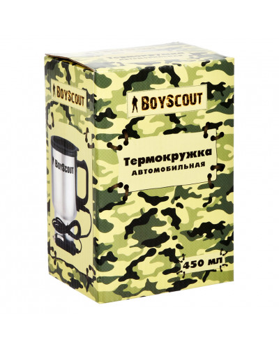 Термокружка автомобильная Boyscout 61049 450 мл