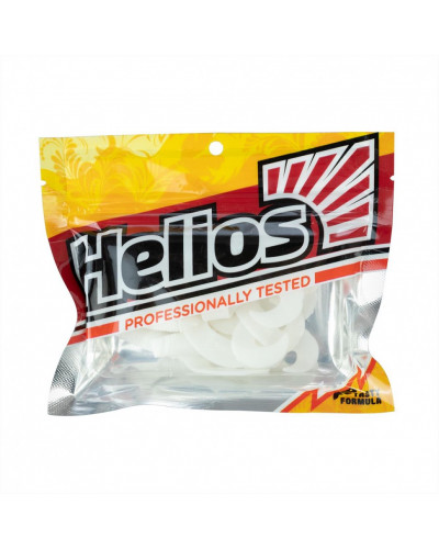 Твистер Helios Credo Double Tail 2,95"/7,5 см, цвет White 7 шт HS-12-001