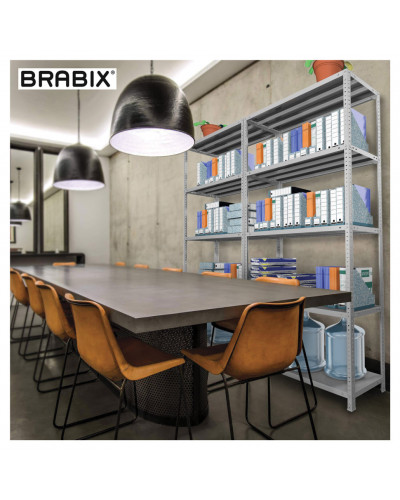 Стеллаж металлический Brabix MS KD-185/30-4 (S240BR143402)