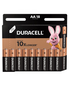 Батарейки алкалиновые Duracell Basic LR06 (AA) 18 шт (451464)