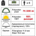 Палатка Helios Bora-6 (HS-2371-6 GO)