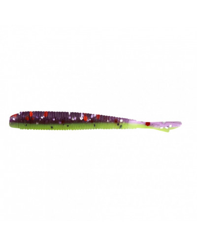 Слаг Yaman PRO Stick Fry, р.1,8 inch, цвет #26 - Violet Chartreuse (уп. 10 шт.) YP-SF18-26