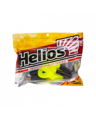 Твистер Helios Credo Double Tail 3,54"/9 см, цвет Dark Star LT 5 шт HS-28-053