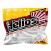 Твистер Helios Credo Long Body 2,95"/7,5 см, цвет White & Sparkles 12 шт HS-9-002