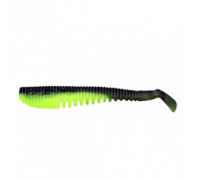 Виброхвост Yaman PRO Legend Minnow, р.3 inch, цв. 32 - Black Red Flake/Chartreuse, 6 шт  YP-LM3-32