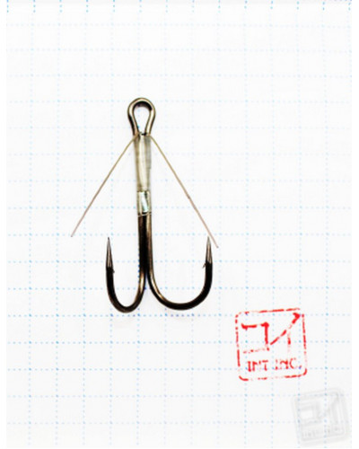 Крючок Koi Weedless Double Hook № 1/0 , BN, двойник незацепляйка (5 шт.) KH2325-1/0BN