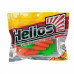 Твистер Helios Credo 2,35"/6,0 см, цвет Orange & Green 7 шт HS-10-025