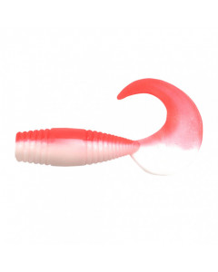 Твистер Yaman PRO Spry Tail, р.3 inch, цвет #27 - Red White (уп. 8 шт.) YP-ST3-27