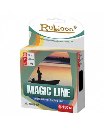 Леска Rubicon Magic Line 0,38мм 150м Multicolor 406150-038