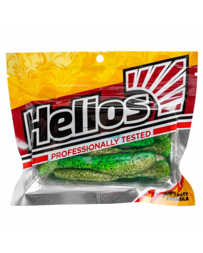 Виброхвост Helios Chubby 3,55"/9 см, цвет Green Peas 5 шт HS-4-051