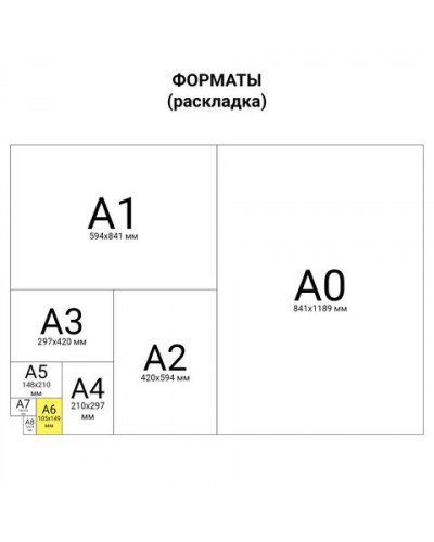 Блокнот А6 Brauberg Ultra 80 г/м2, 96 листов, клетка 113025