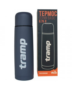 Термос Tramp 0,75 л серый TRC-112