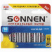 Батарейки алкалиновые Sonnen Alkaline LR03 (AAA) 10 шт 451089