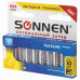 Батарейки алкалиновые Sonnen Alkaline LR03 (AAA) 10 шт 451089