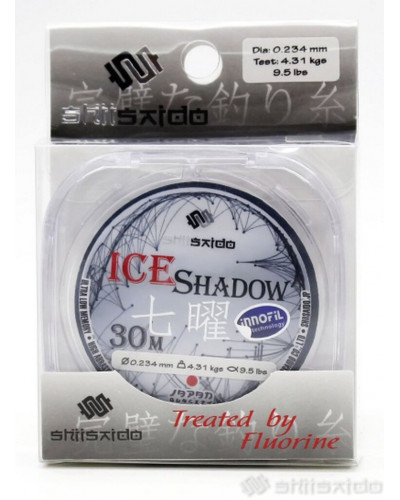 Леска Shii Saido Ice Shadow, 30 м, 0,286 мм, до 6,34 кг, прозрачная SMOIS30-0,286