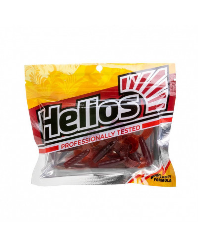 Твистер Helios Credo Double Tail 1,96"/5 см, цвет Cola 10 шт HS-27-045