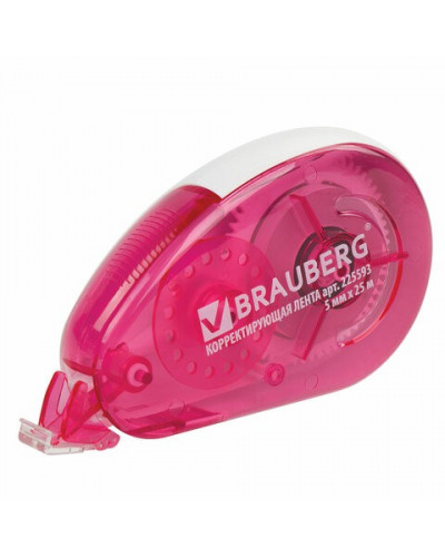 Корректирующая лента Brauberg Maxi 5 мм 25 м 225593