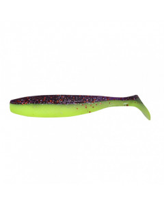 Виброхвост Yaman PRO Sharky Shad, р.3,75 inch, цвет #26 - Violet Chartreuse (уп 5 шт.) YP-SS375-26