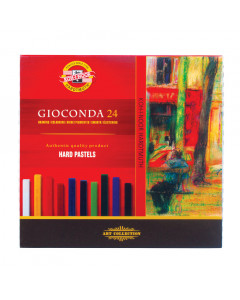 Пастель сухая художественная KOH-I-NOOR Gioconda 24 цвета квадратное сечение 8114024003KS
