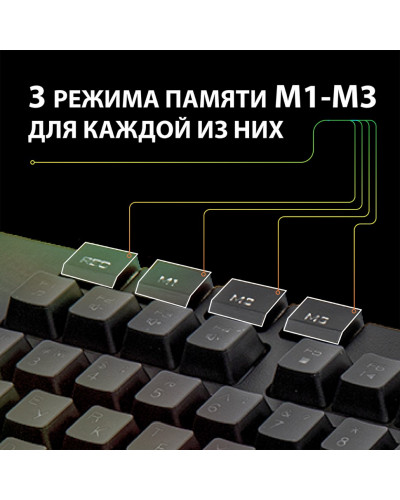 Клавиатура проводная игровая USB Sven KB-7700 (513512)