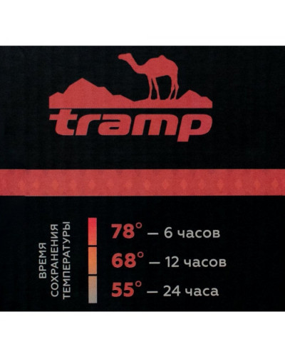 Термос Tramp Soft Touch 1 л серый TRC-109