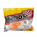 Твистер Helios Credo Double Tail 3,54"/9 см, цвет Pearl & Orange 5 шт HS-28-019