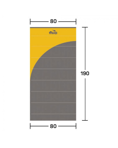 Спальный мешок Tramp Airy Light правый TRS-056R