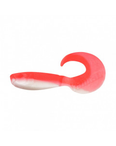 Твистер Yaman PRO Mermaid Tail, р.3 inch, цвет #27 - Red White (уп. 10 шт.) YP-MT3-27