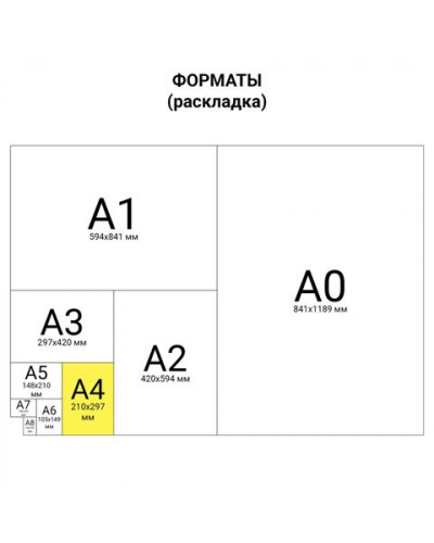 Ежедневник недатированный А4, Brauberg Office 160 листов 113286