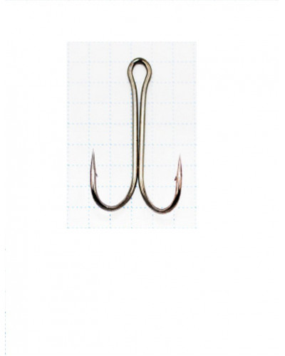 Крючок Koi Short Double Hook № 2/0 , BN, двойник (10 шт.) KH2311-2/0BN