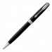 Ручка шариковая Parker "Sonnet Core Matt Black CT", черный матовый лак, палладий, черная, 142355