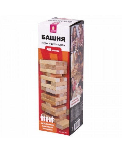 Игра настольная Золотая Сказка Башня 662294