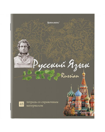 Тетради предметные А5 Brauberg Status 48 листов, комплект 10 предметов 404027