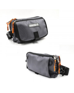 Сумка рыболовная Следопыт Street Fishing MultiLock S-Pouch, 13,5х22х8 см, цв. серый PF-BBK-08