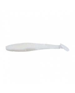 Виброхвост Yaman PRO Flatter Shad, р.3 inch, цвет #01 - White (уп. 6 шт.) YP-FS3-01