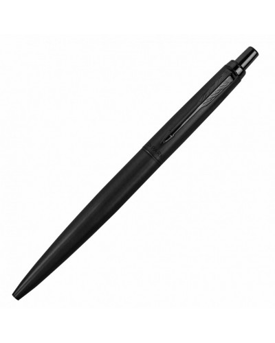 Ручка шариковая Parker "Jotter XL Monochrome Black BT", корпус черный, нерж. сталь, синяя, 143763