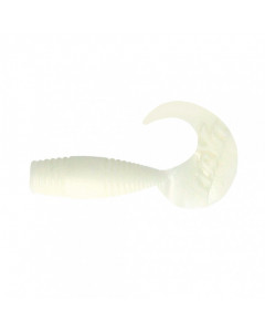 Твистер Yaman PRO Spry Tail, р.3 inch, цвет #01 - White (уп. 8 шт.) YP-ST3-01