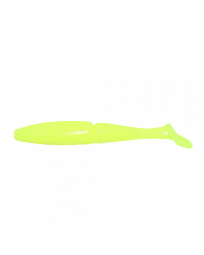 Виброхвост Yaman PRO Mamura, р.4 inch, цвет #02 - Chartreuse (уп. 5 шт.) YP-M4-02