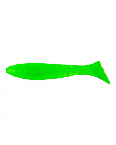 Виброхвост Helios Slash 2,64/6,7 см, цвет Electric green 10 шт HS-19-007