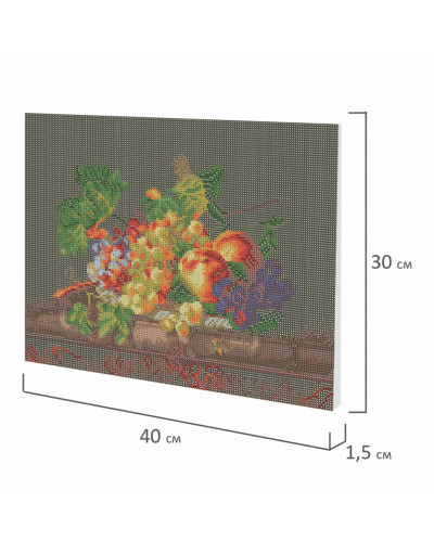 Алмазная мозаика 30х40 см Остров Сокровищ Натюрморт на подрамнике 662422