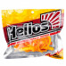 Твистер Helios Credo Four Tail 2,35"/6,0 см, цвет Orange & Yellow 10 шт HS-20-015