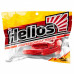 Виброхвост Helios Catcher 2,75"/7 см, цвет Red & White 7 шт HS-1-003